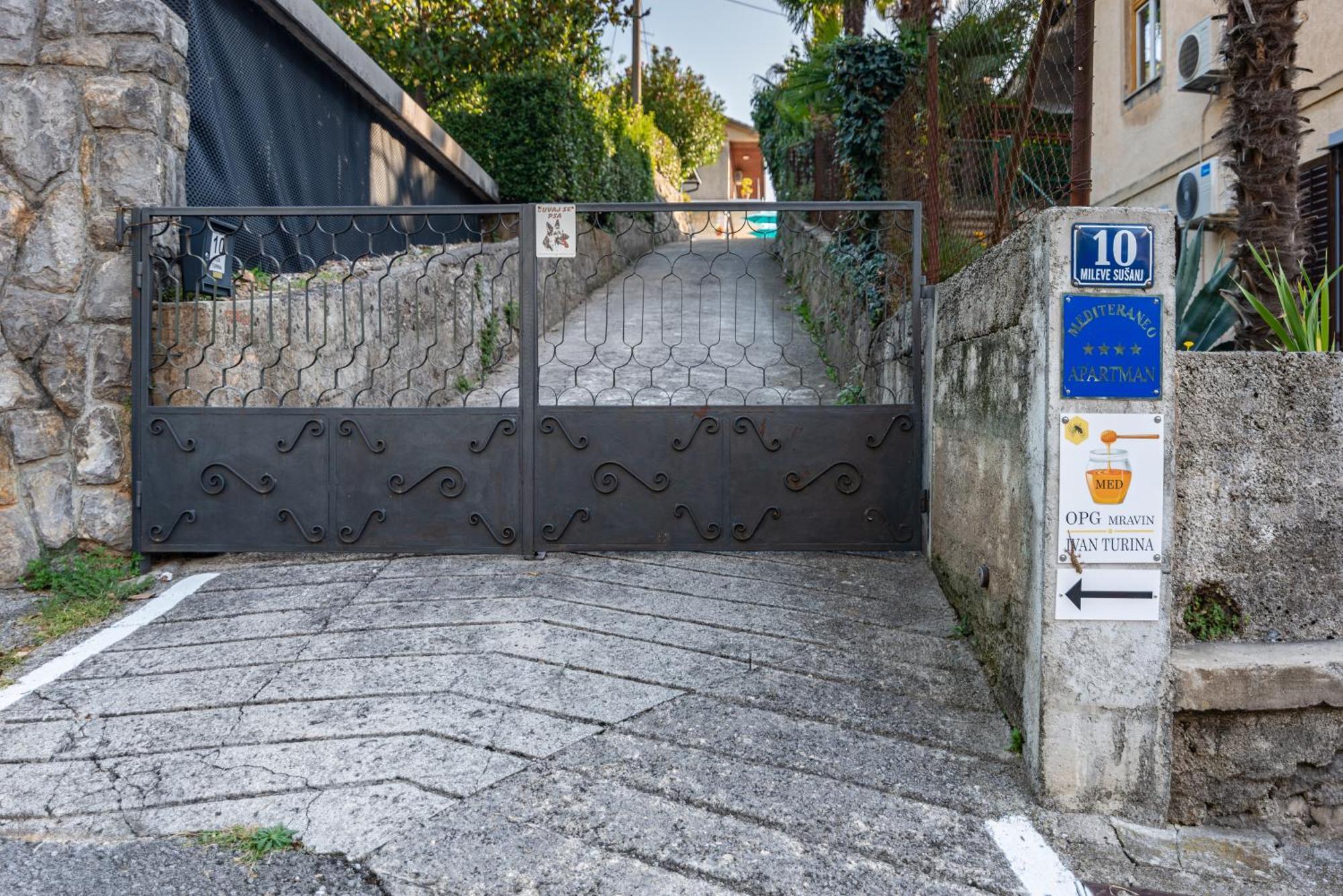 Apartment Mediteraneo Opatija Eksteriør bilde